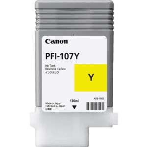 Cartuş Canon PFI-107Y, galben (yellow), original
