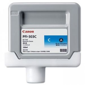 Cartuş Canon PFI-303C, azuriu (cyan), original