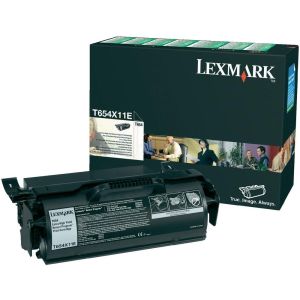 Toner Lexmark T654X11E (T654), negru (black), original