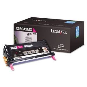 Toner Lexmark X560A2MG (X560), purpuriu (magenta), original