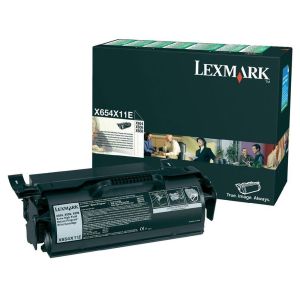 Toner Lexmark X654X11E (X654, X656, X658), negru (black), original