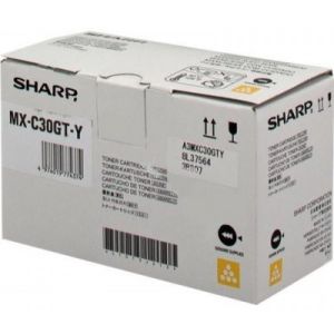 Toner Sharp MX-C30GTY, galben (yellow), original
