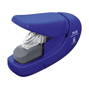 Stapler PLUS Paper Clinch mini SL-106AB (pentru 6 coli), albastru