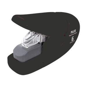 Stapler PLUS Paper Clinch mini SL-106AB (pentru 6 coli), negru