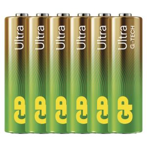 Baterie alcalina GP ULTRA AA (LR6) - 6 buc 1013226000