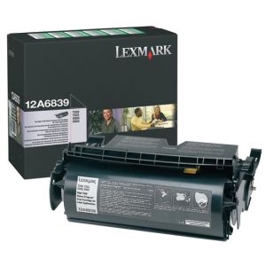 Toner Lexmark 12A6839 (T520, T522), pentru imprimarea etichetelor, negru (black), original