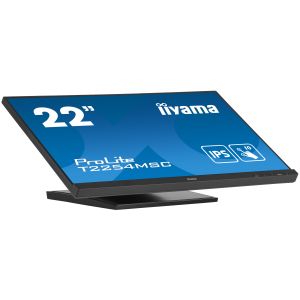 LCD de 22 inchi iiyama T2254MSC-B1AG:IPS,FHD,P-CAP,HDMI T2254MSC-B1AG