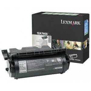 Toner Lexmark 12A7468 (T630, X630), pentru imprimarea etichetelor, negru (black), original