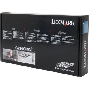 Unitate optică Lexmark C734X24G (C734, C736, X734, X736, X738), CMYK, štvorbalenie, multipack, originala