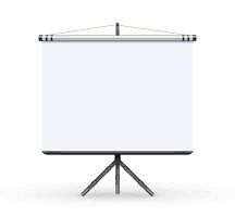 Tablă albă și prezentare