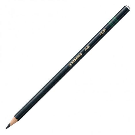 Creion colorat STABILO All black 12 buc
