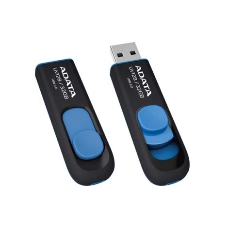 ADATA UV128/32GB/40MBps/USB 3.0/USB-A/Albastru AUV128-32G-RBE