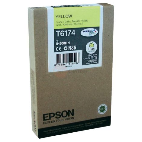Cartuş Epson T6174, galben (yellow), original