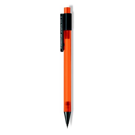 Microcreion / pensula STAEDTLER &quot;Graphite&quot;, B, 0,5 mm, portocaliu