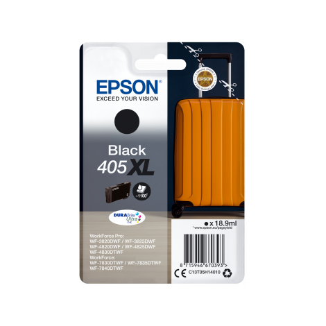 Cartuş Epson 405XL, T05H1, C13T05H14010, negru (black), original