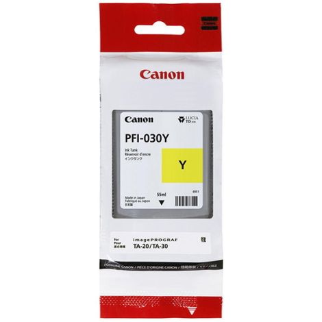 Cartuş Canon PFI-030Y, 3492C001, galben (yellow), original