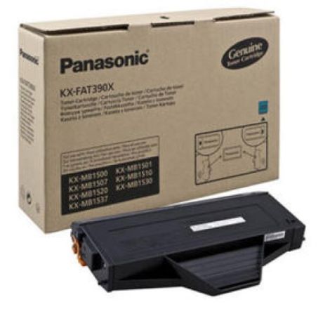 Toner Panasonic KX-FAT390, negru (black), original