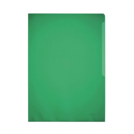Husa L pentru documente DURABLE verde 100 buc