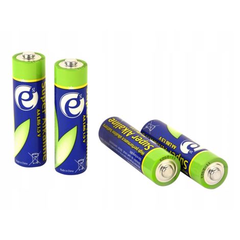 Baterii alcaline GEMBIRD AA 4 buc EG-BA-AA4-01