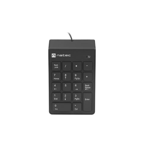 Tastatură numerică Natec GOBY 2, USB, neagră NKL-2022