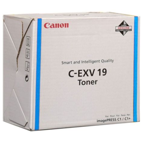 Toner Canon C-EXV19C, azuriu (cyan), original