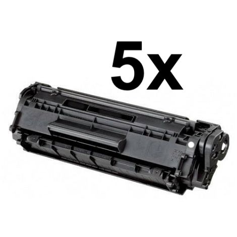 Toner Canon FX-10, pachet de cinci, negru (black), alternativ