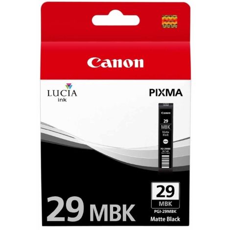 Cartuş Canon PGI-29MBK, negru mat (matte black), original