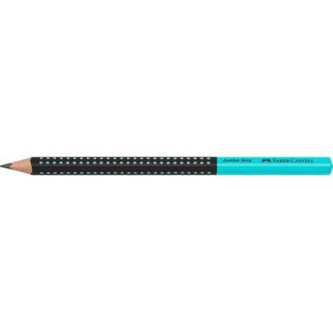 Pencil Grip Jumbo/HB Two Tone negru/turcoaz 12 buc