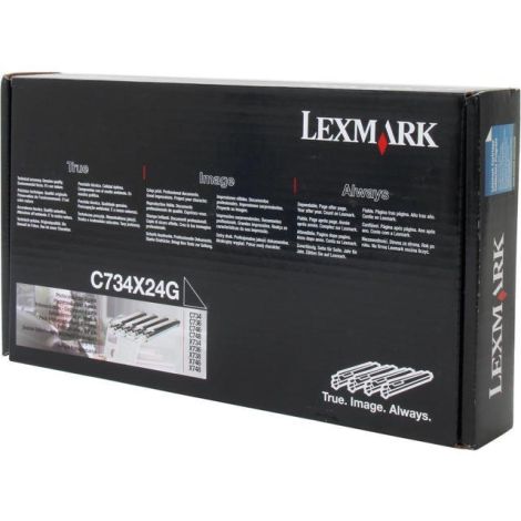 Unitate optică Lexmark C734X24G (C734, C736, X734, X736, X738), CMYK, štvorbalenie, multipack, originala