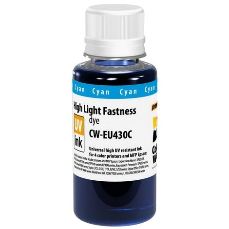 Cerneală pentru cartuşul Epson T2632 (26XL), dye, odolné voči UV, azuriu (cyan), 100 ml