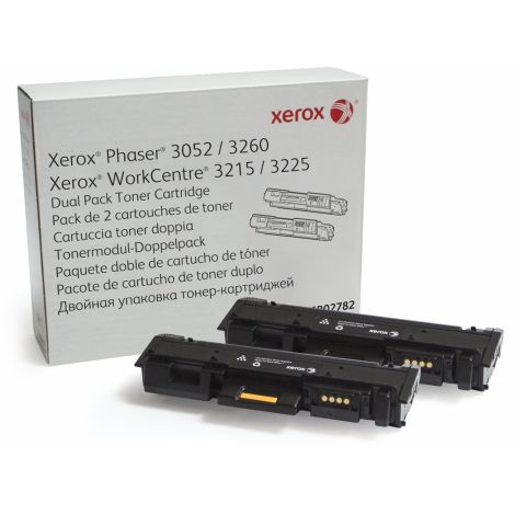 Toner Xerox 106R02782 (3052, 3260, 3215, 3225), pachet de două, negru (black), original