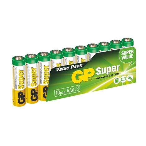 GP Super Alkaline 10 buc AAA 1013100102