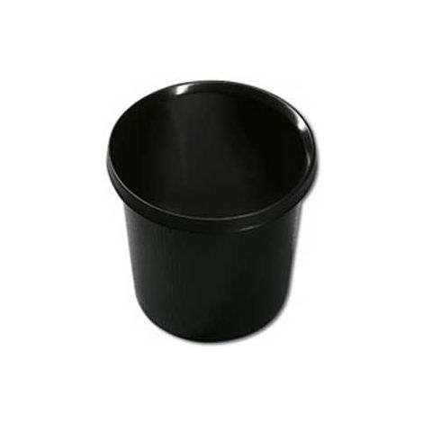 Coș din plastic Helit Linear 18l negru