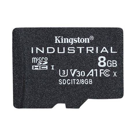 Kingston Industrial/micro SDHC/8GB/100MBps/UHS-I U3 / Clasa 10 SDCIT2/8GBSP