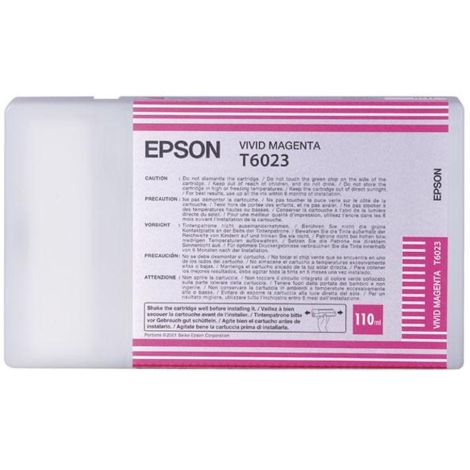 Cartuş Epson T6023, purpuriu (magenta), original