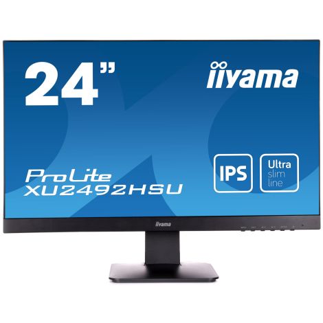 LCD de 24 inchi iiyama XU2492HSU-B1 - IPS, FullHD, 5ms, 250cd/m2, HDMI, DP, VGA, repro XU2492HSU-B1