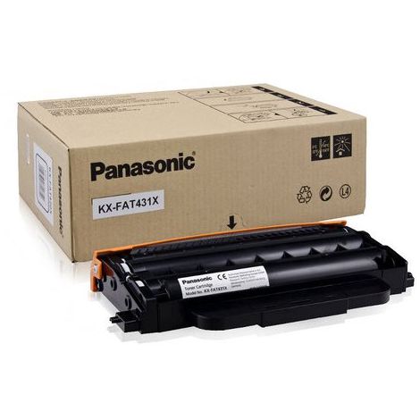 Toner Panasonic KX-FAT431, negru (black), original