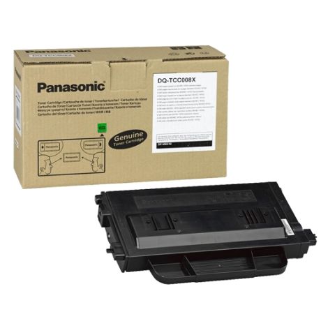 Toner Panasonic DQ-TCC008, negru (black), original