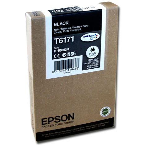 Cartuş Epson T6171, negru (black), original