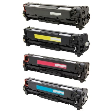 Toner HP CE320A, CE321A, CE322A, CE323A (128A), pachet de patru, multipack, alternativ