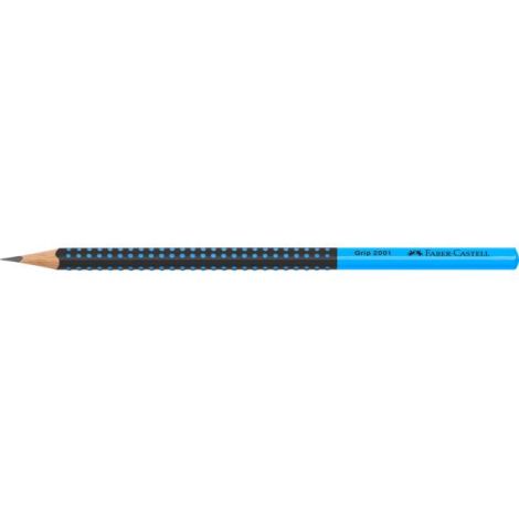 Pencil Grip 2001/HB Two Tone negru/albastru 12 buc