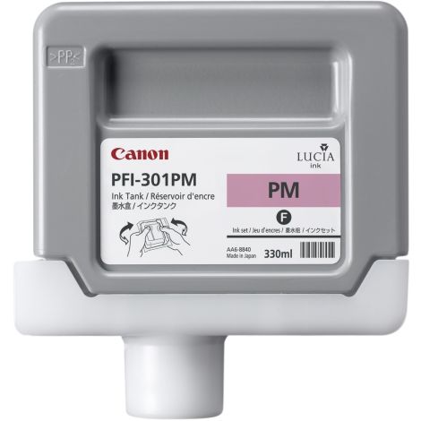 Cartuş Canon PFI-301PM, foto mov (photo magenta), original