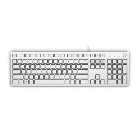 Tastatură Dell, multimedia KB216, GER alb 580-ADHW