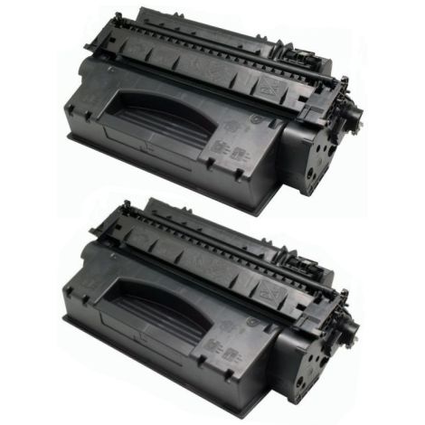 Toner HP CE505AD (05A), pachet de două, negru (black), alternativ
