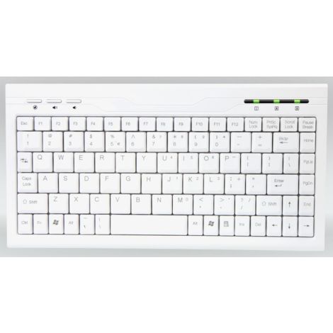 Tastatură AMEI AM-K2001W CZECH Slim Mini Multimedia AMEI AM-K2001W