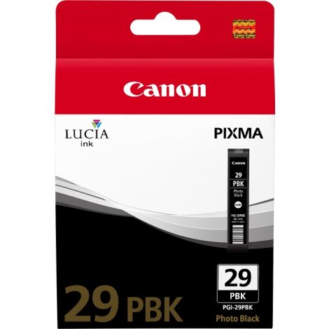 Cartuş Canon PGI-29PBK, foto neagră (photo black), original