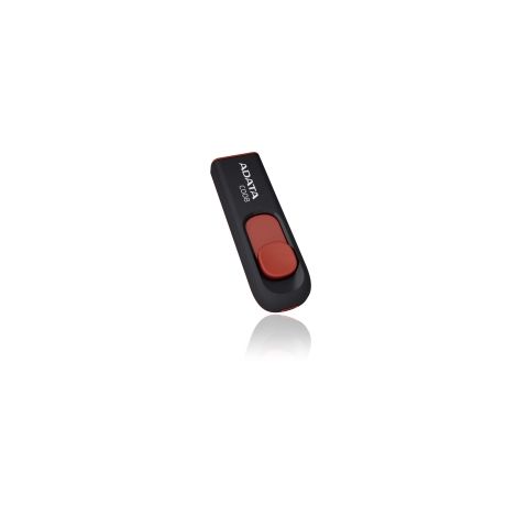 64 GB USB ADATA C008 negru / roșu (imprimat) AC008-64G-RKD