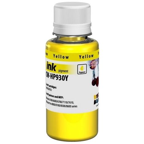 Cerneală pentru cartuşul HP 951 XL Y (CN048AE), pigment, galben (yellow), 100 ml