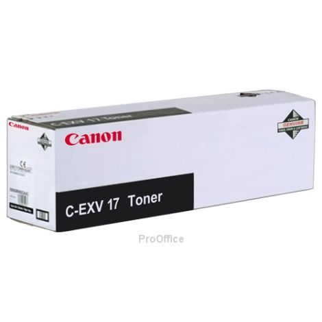 Toner Canon C-EXV17, negru (black), original