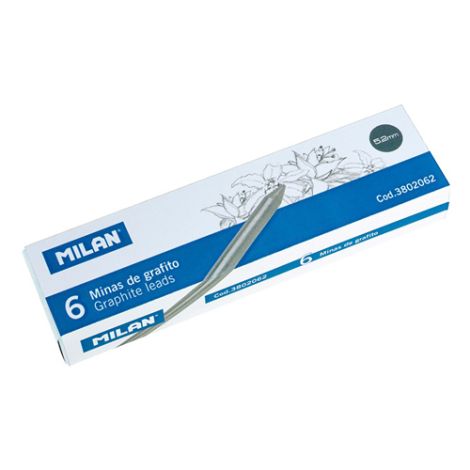 Creioane grafit MILAN B / 5,2 mm pentru versatile, 6 buc